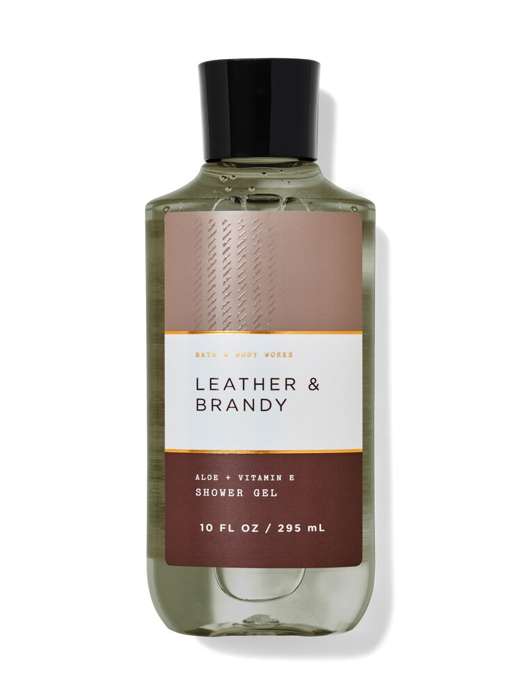 Bath & Body Works Leather and Brandy Shower Gel 10 fl oz / 295 mL - Image 1 of 1