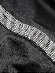 Victoria's Secret Black Shine Plunge Swimsuit - Image 3 of 4