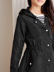 Lipsy Black Lightweight Rain Coat (3yrs-16yrs) - Image 4 of 4