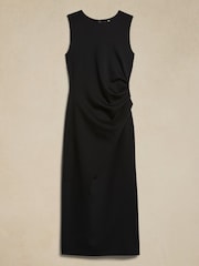 Banana Republic Black Hera Scuba Midi Dress - Image 5 of 5