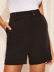 Friends Like These Turn Up Belted Tailored Shorts - Image 1 of 4