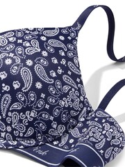 Victoria's Secret PINK Blue Bandana Push Up Bra - Image 4 of 4