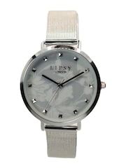 Lipsy Silver Floral Watch - Image 1 of 3