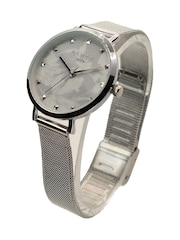 Lipsy Silver Floral Watch - Image 2 of 3