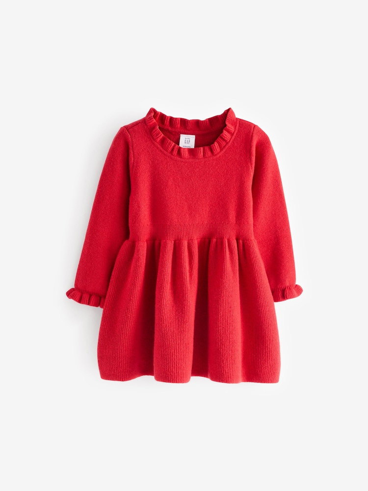 Gap Langärmliges Kleid mit Rundhalsausschnitt (12Monate –5Jahre) - Bild 1 von 1