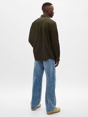 Gap Light Wash Blue 90s Loose Organic Cotton Jeans - Image 2 of 4