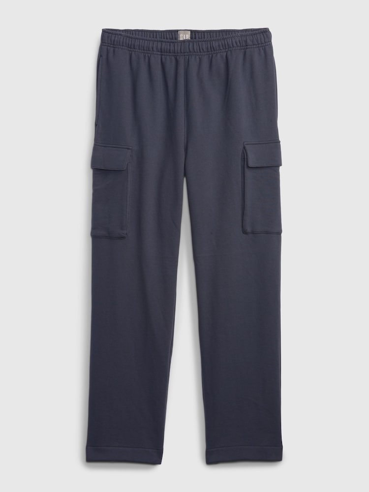 Gap Blue Heavyweight Cargo Sweat Trousers - Image 4 of 4 Gap Blue Heavyweight Cargo Sweat Trousers - Image 4 of 4