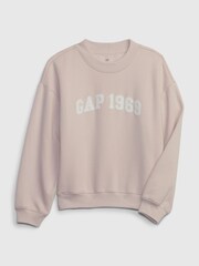 Gap Pink 1969 Arch Logo Sweatshirt (4-13yrs) - Image 1 of 1