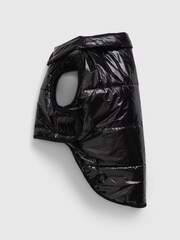 Gap Black Pet Metallic Puffer Vest - Image 1 of 1