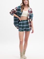 Gap Green & Blue Soft Print Pyjama Bottoms - Image 1 of 1