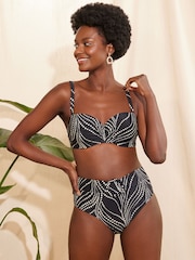 Love & Roses Black Spot Balconette Bikini Top - Image 2 of 4