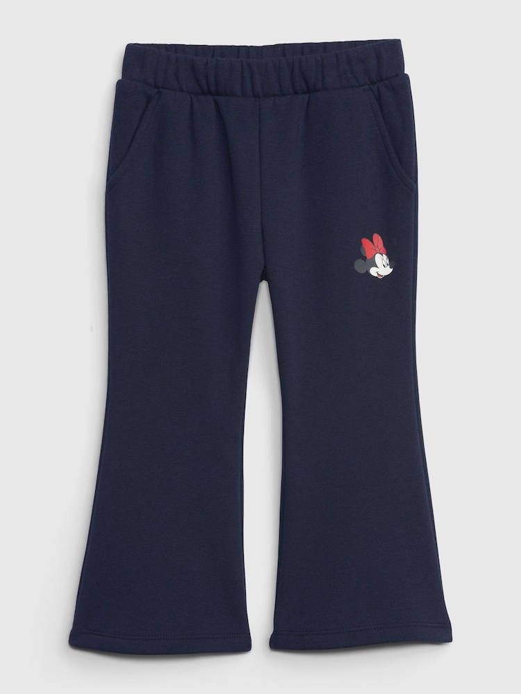 Gap Blue Disney Minnie Mouse Flare Joggers (12mths-5yrs) - Image 1 of 3