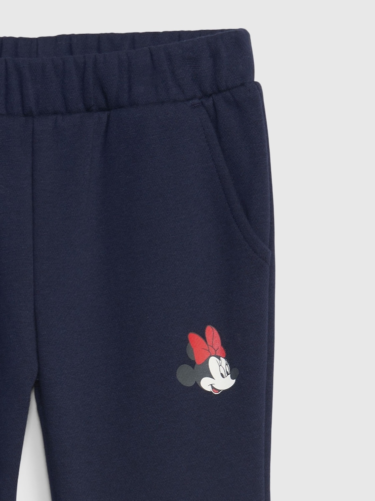 Gap Blue Disney Minnie Mouse Flare Joggers (12mths-5yrs) - Image 3 of 3