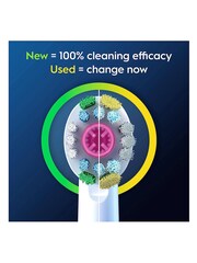 Oral-B Pro Cross Action Black Toothbrush Heads, 4 Counts - Image 3 of 5