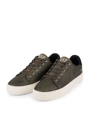 Gap Khaki Green Portland Low Top Trainers - Image 1 of 5