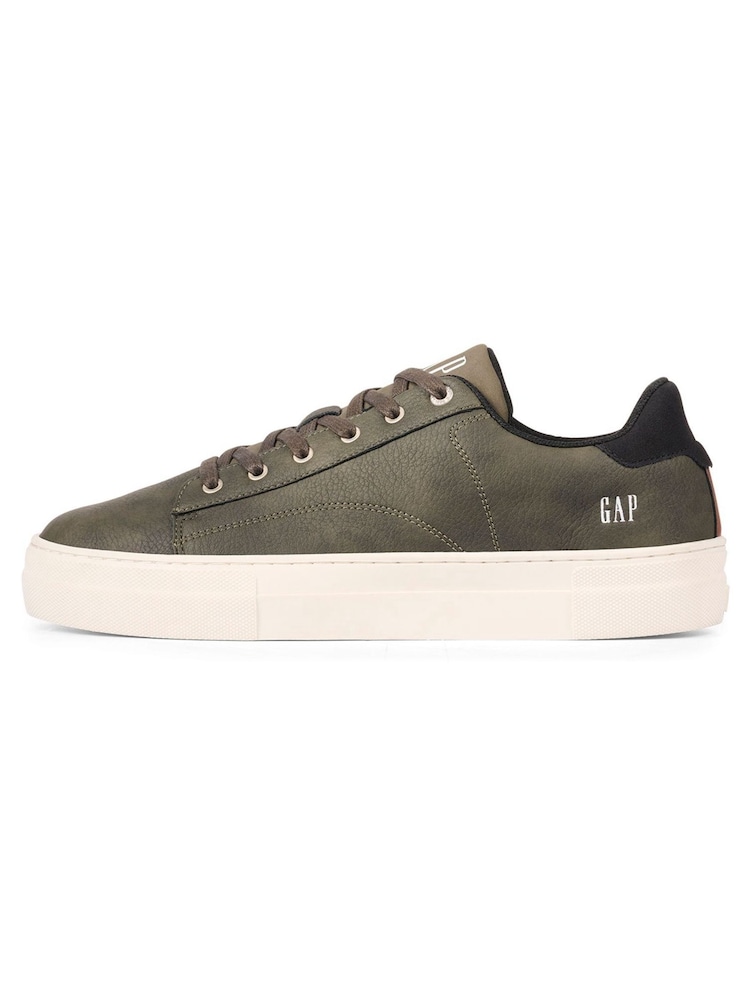 Gap Khaki Green Portland Low Top Trainers - Image 2 of 5