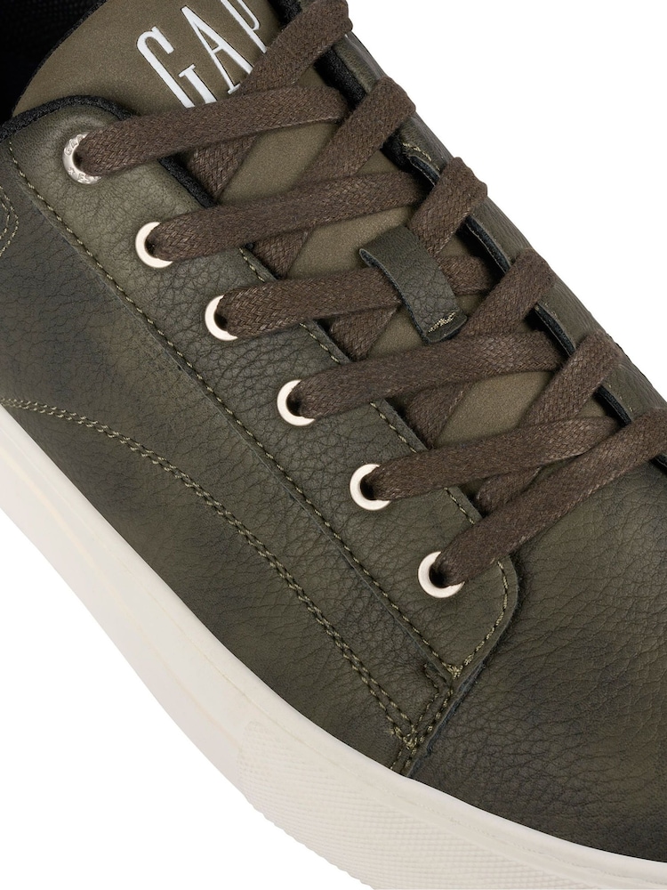 Gap Khaki Green Portland Low Top Trainers - Image 5 of 5