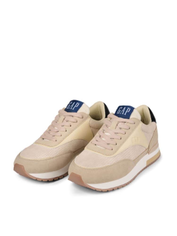 Gap Beige New York Low Top Trainers - Image 1 of 5