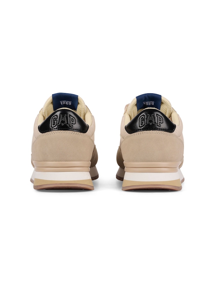 Gap Beige New York Low Top Trainers - Image 3 of 5