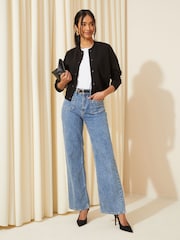 Friends Like These Pletena jopica Bomber Cardigan - Slika 3 iz 4