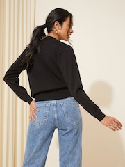 Friends Like These Pletena jopica Bomber Cardigan - Slika 4 iz 4