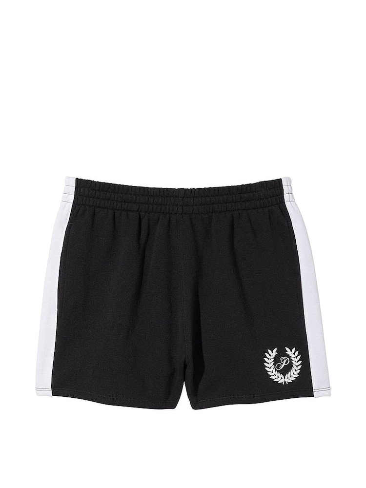 Victoria's Secret PINK Pure Black Fleece Short - Image 3 of 3