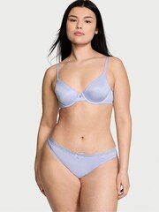 Victoria's Secret Blue Crescent Demi Invisible Lift Minimiser Bra - Image 3 of 5