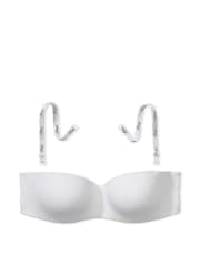 Victoria's Secret PINK White Logo Strapless Multiway Push Up Bra - Image 3 of 4