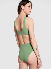 Victoria's Secret PINK Wild Grass Green Padded Bikini Top - Image 2 of 3