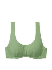 Victoria's Secret PINK Wild Grass Green Padded Bikini Top - Image 3 of 3
