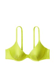 Victoria's Secret PINK Limelight Green Padded Bikini Top - Image 3 of 4