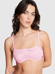 Victoria's Secret PINK Pink Bubble Unlined Demi Lace Bra - Image 1 of 4