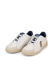 Gap White, Yellow and Navy Seattle Kids Low Top G Trainers - Image 2 of 7