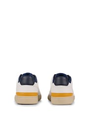 Gap White, Yellow and Navy Seattle Kids Low Top G Trainers - Image 3 of 7