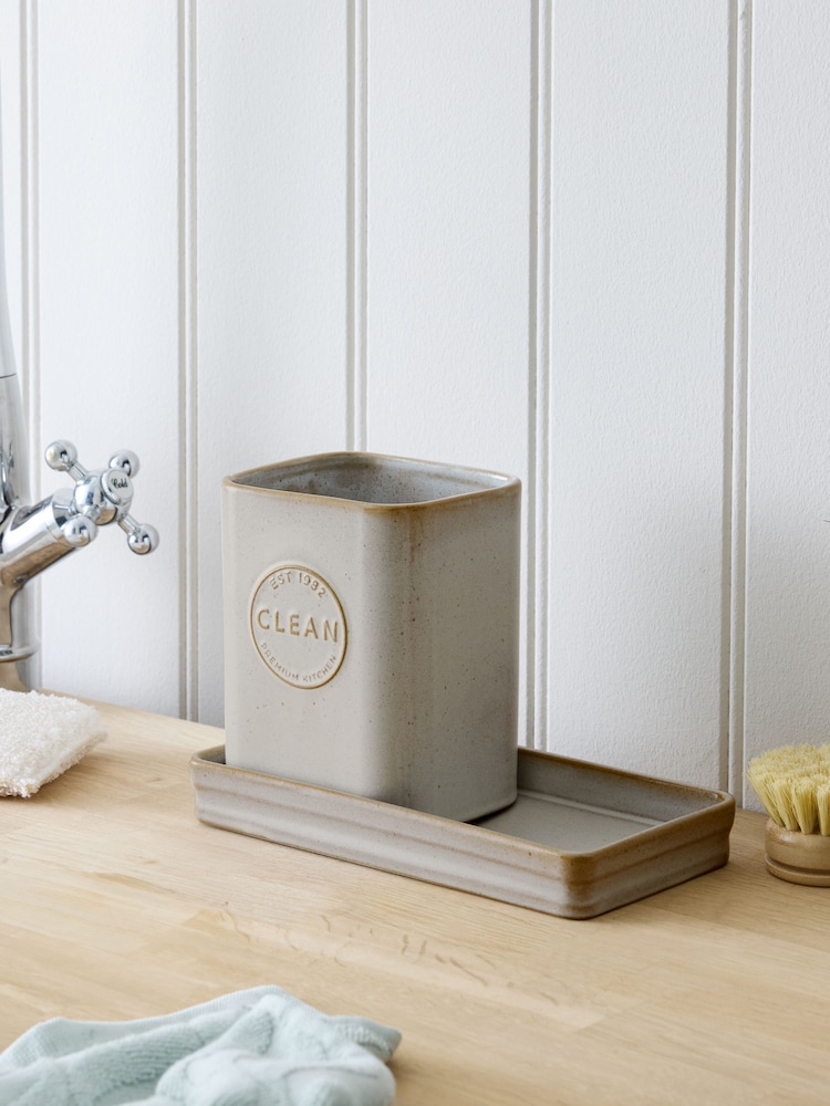 Natural Country Badge Ceramic Sink Caddy - Image 2 of 6