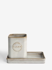 Natural Country Badge Ceramic Sink Caddy - Image 4 of 6