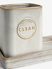 Natural Country Badge Ceramic Sink Caddy - Image 6 of 6