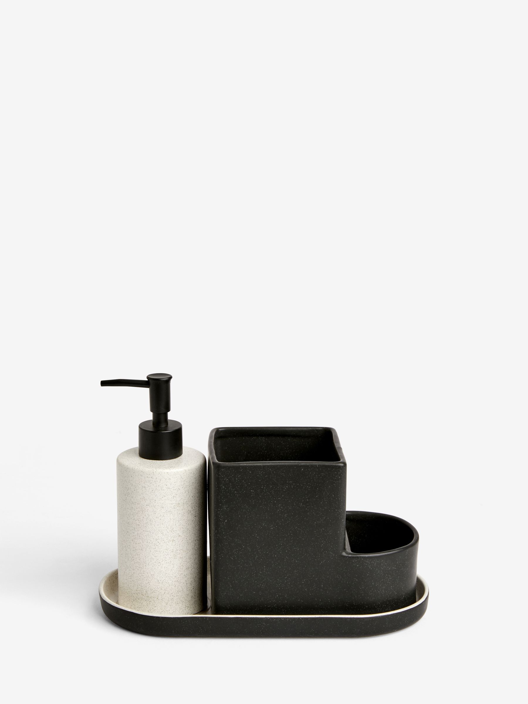 Buy Black/Grey Otis Ceramic Sink Caddy from the Next UK online shop
