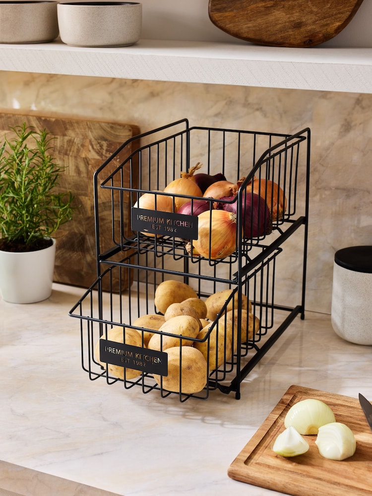 Black Wire Drawer Storage - Image 1 of 5