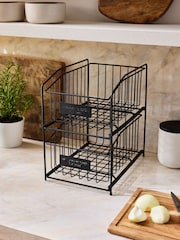 Black Wire Drawer Storage - Image 2 of 5
