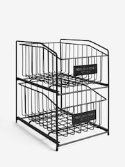 Black Wire Drawer Storage - Image 4 of 5
