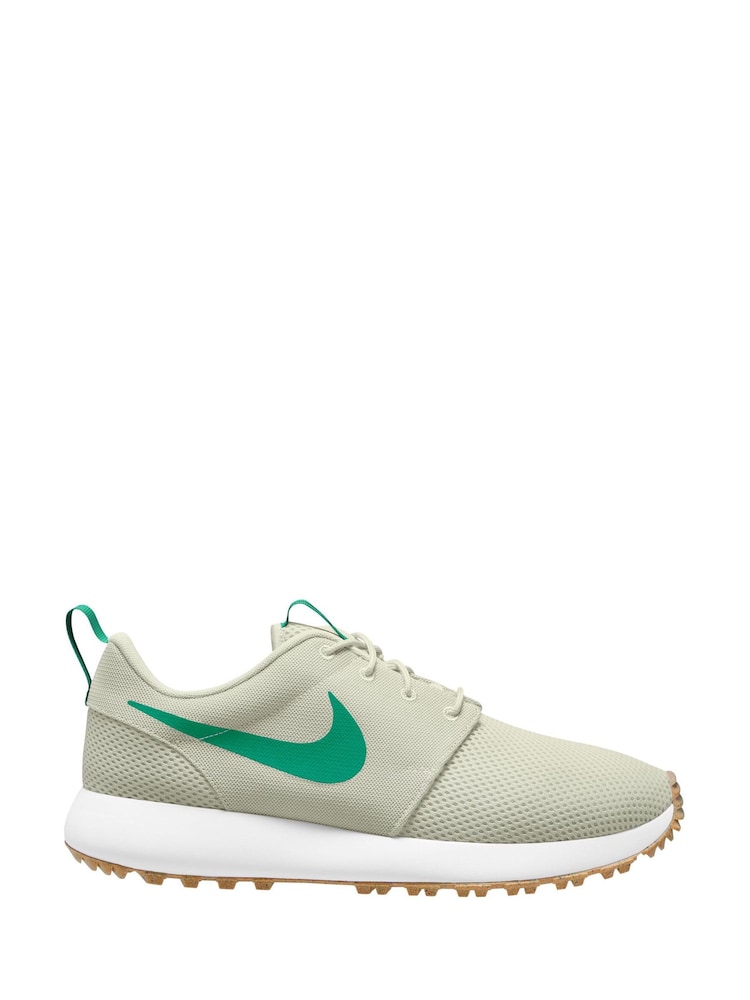 Nike White/Green Roshe G Trainers - Image 1 of 11