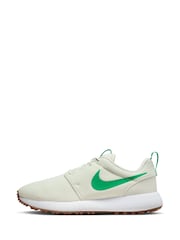 Nike White/Green Roshe G Trainers - Image 2 of 11