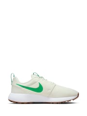 Nike White/Green Roshe G Trainers - Image 3 of 11