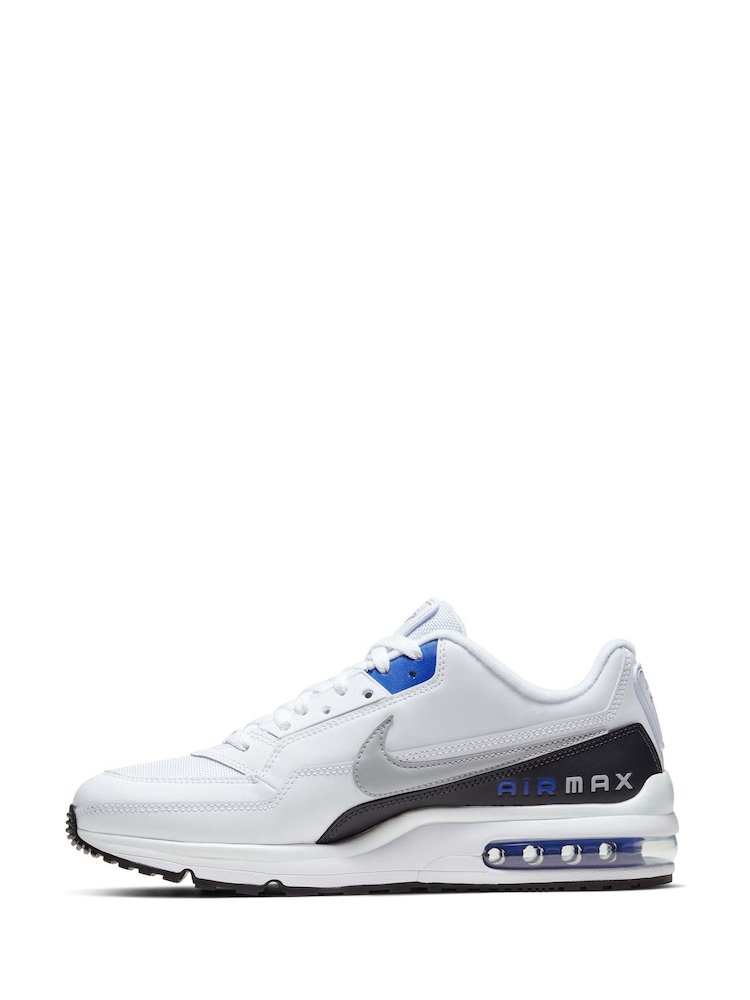 Nike White/Blue Air Max LTD 3 Trainers - Image 2 of 8