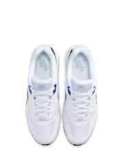 Nike White/Blue Air Max LTD 3 Trainers - Image 4 of 8