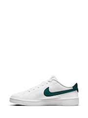 Nike White/Black Court Royale Low Trainers - Image 2 of 8