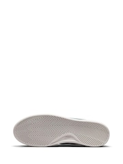 Nike White/Black Court Royale Low Trainers - Image 6 of 8