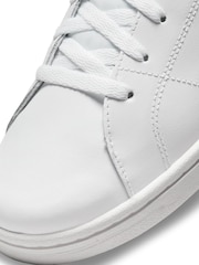 Nike White/Black Court Royale Low Trainers - Image 7 of 8