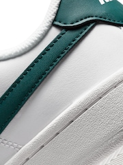 Nike White/Black Court Royale Low Trainers - Image 8 of 8